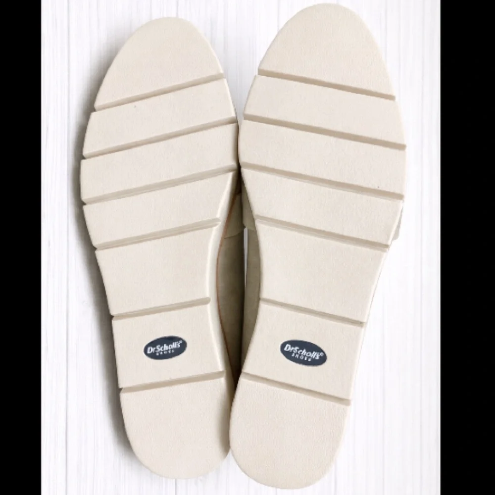Dr. Scholl’s Gray Suede Platform Loafers Women’s 8.5 New